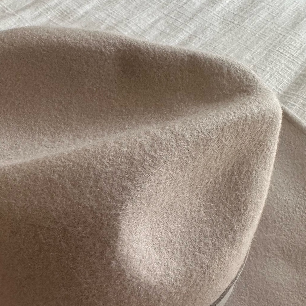 Free People 100% Wool Rancher Hat in Bone - Picture 13 of 16